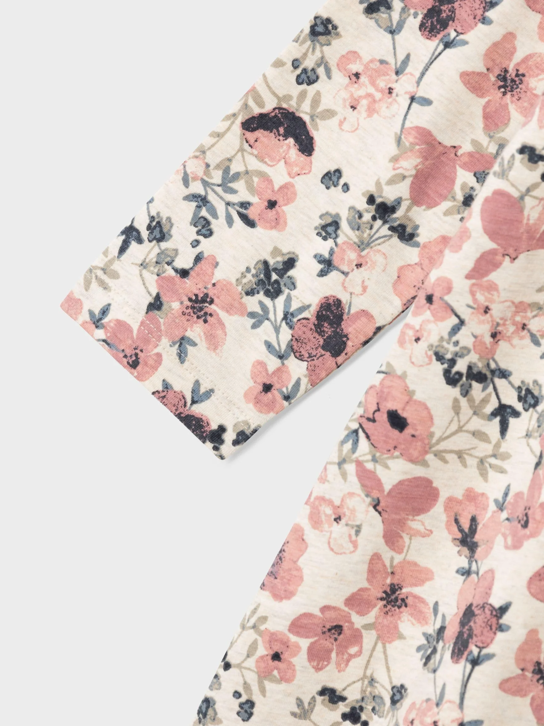 NAME IT Koszula nocna Dziewczynki Nkfnightgown Ls Nostalgia Flower Noos