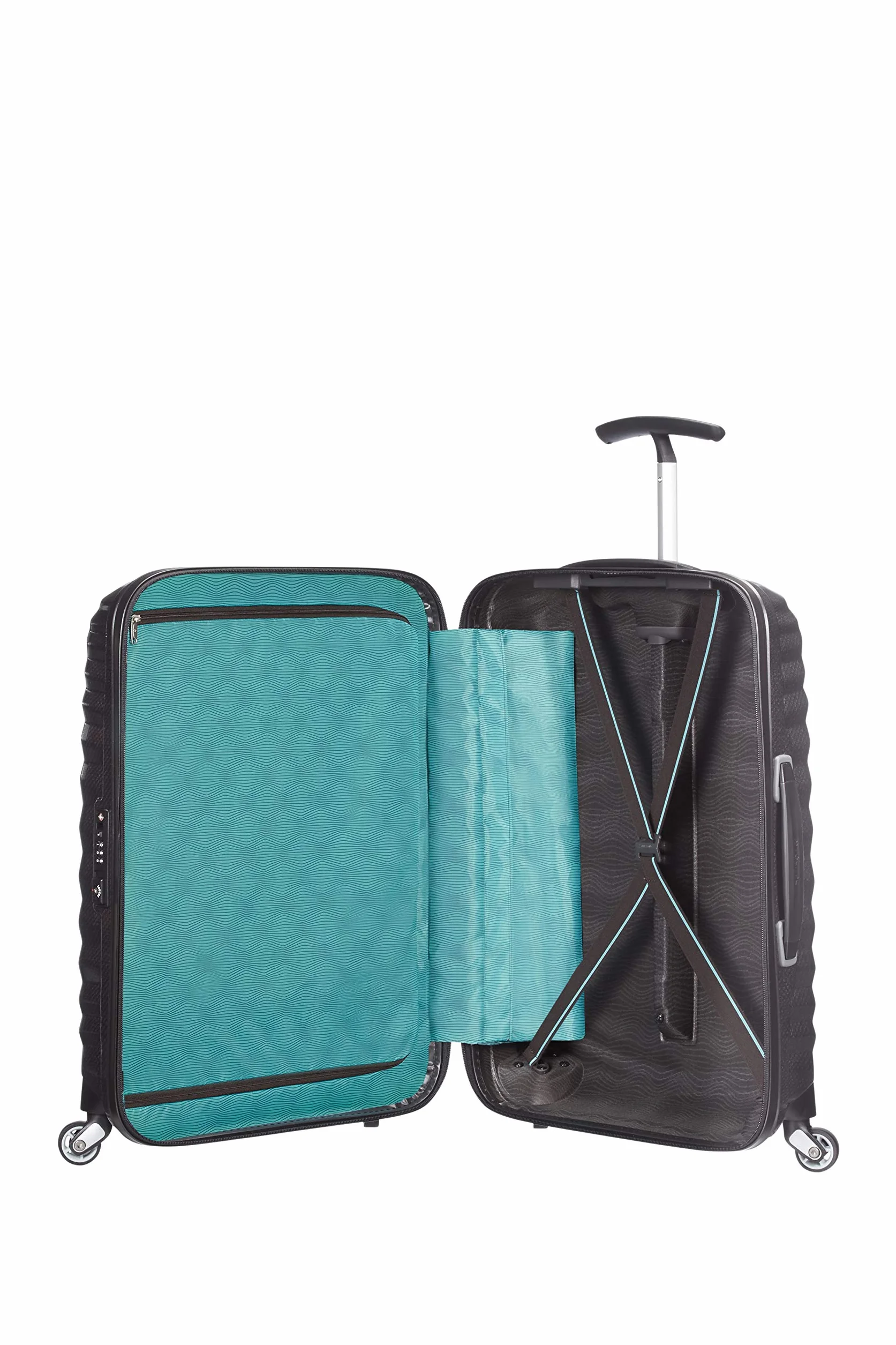 Samsonite Lite -Shock - Spinner S walizka, 55 cm, 36 L, czarny (czarny)