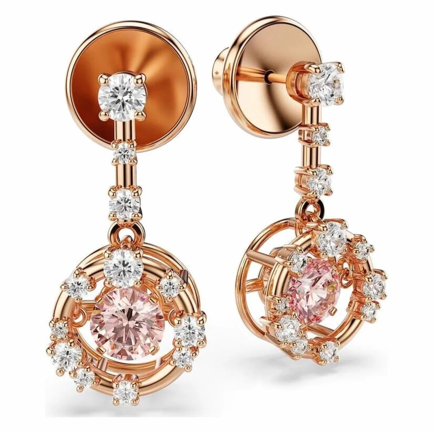 DE BRINCOS Swarovski, Metal COMUM