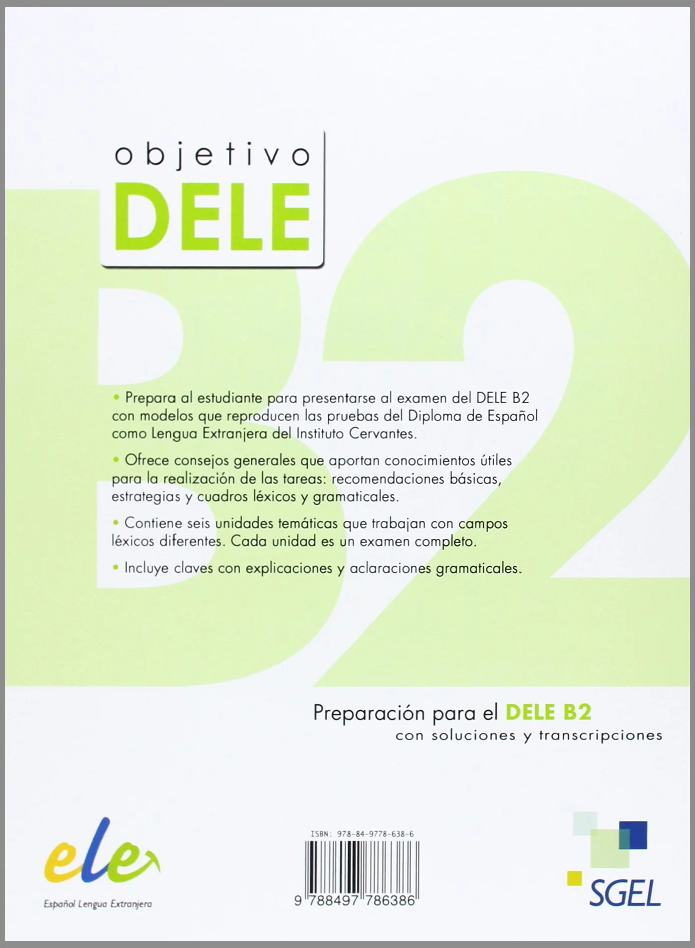 Objetivo DELE nivel B2 Książka + CD: Preparacion Par el Dele B2: Level B2