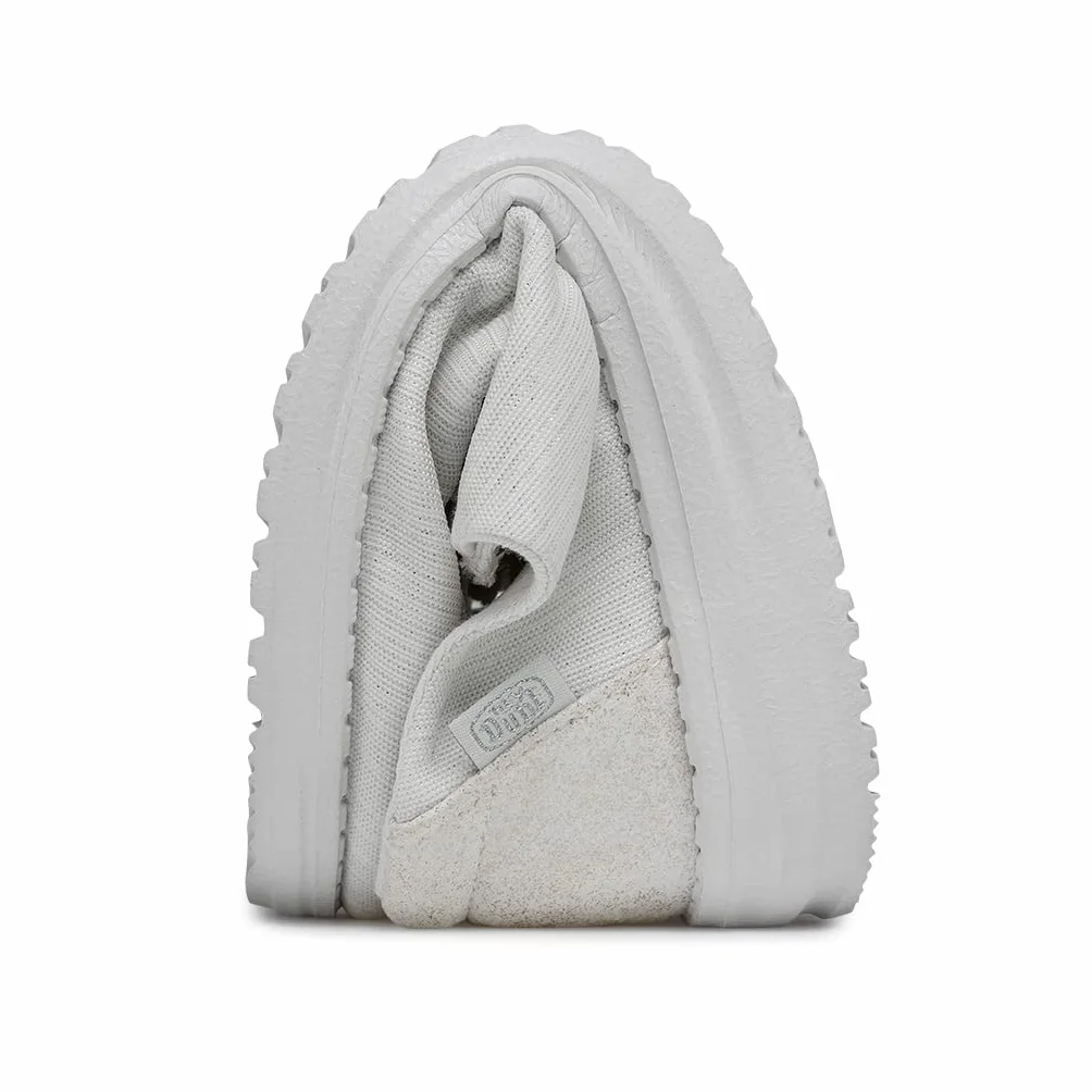 Hey Dude Wendy Youth Glitter Moccasin, Cloud Dust, 33 EU, Cloud Dust, 33 EU