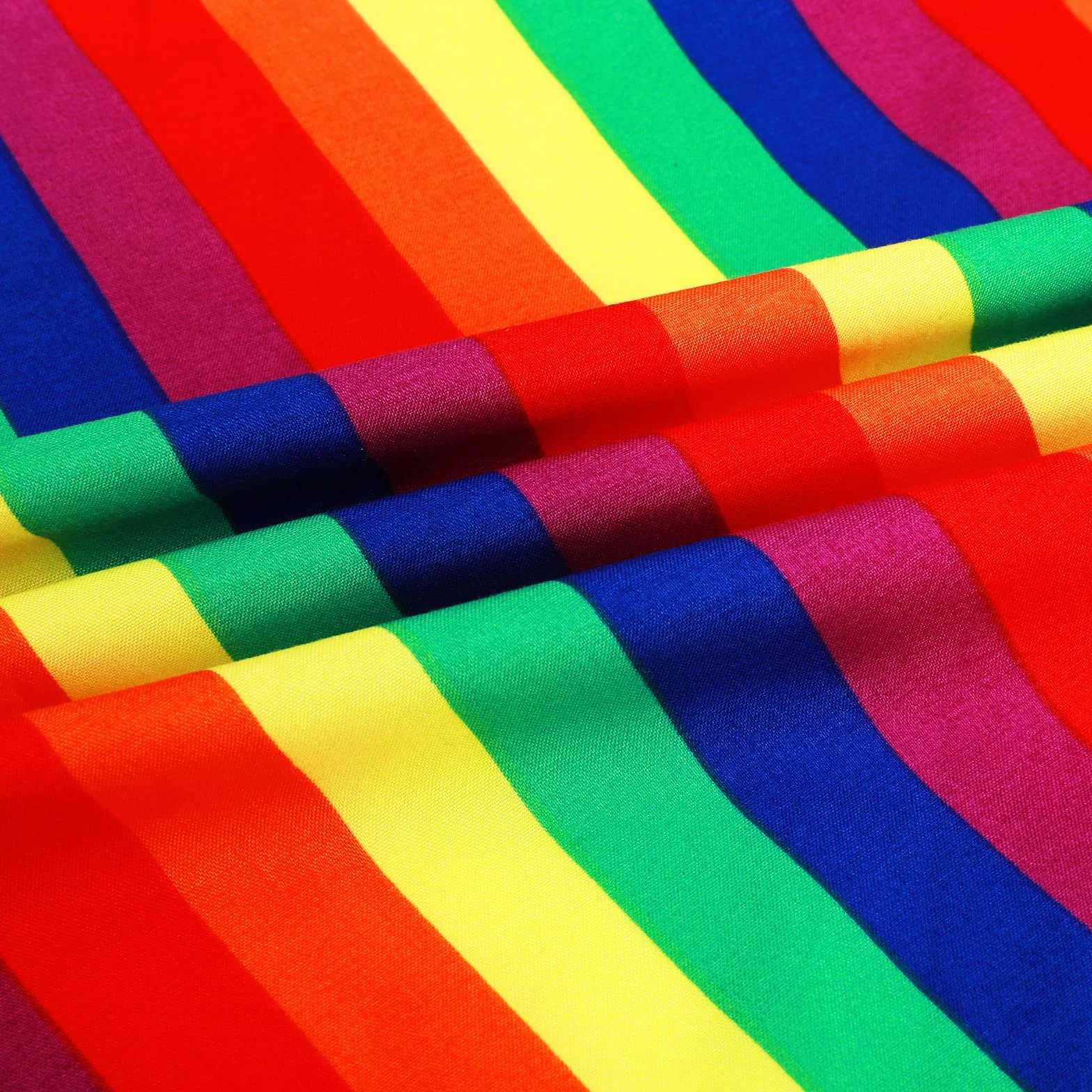 2 x tęczowe bandany, kolorowe paski, kwadratowe, LGBT, Pride, bandana, akcesoria dla mężczyzn i kobiet, na imprezę gejowską, imprezę, imprezę, imprezę, kostium, akcesoria