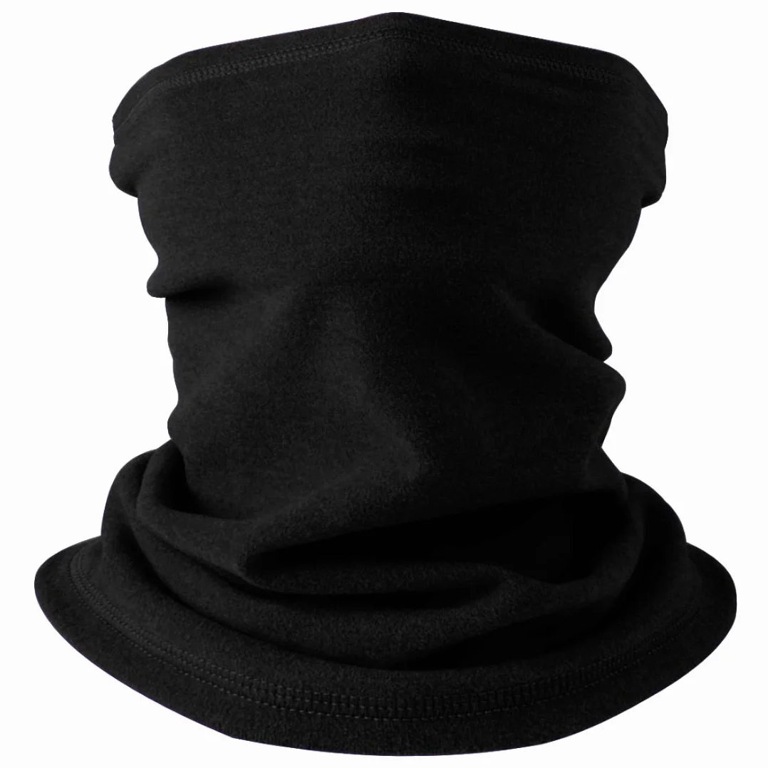 HEGCOIIE Ocieplacz na szyję dla mężczyzn i kobiet, zimowy ocieplacz na szyję polarowy bandana zakrywająca twarz maska wiatroszczelna szalik na szyję odzież na szyję do sportów na świeżym powietrzu
