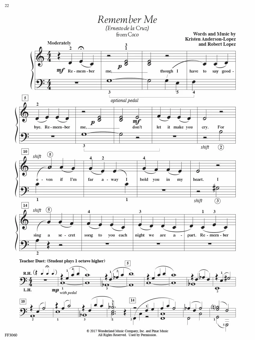 Adult Piano Adventures - Disney Book 1: Classic and Contemporary Disney Hits