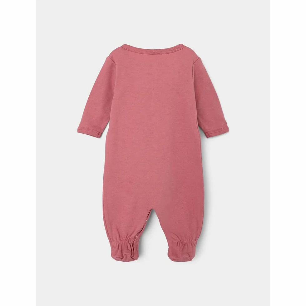 NAME IT Śpiochy Uniseks - niemowlęta Kombinezon Nbnnightsuit 2p W/F Y/D Core Noos