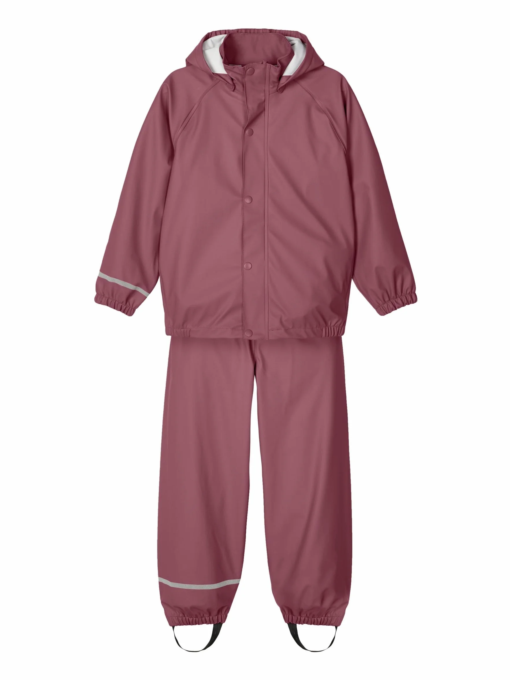 NAME IT Nkndry Rain Set Noos Zestaw Przeciwdeszczowy Uniseks, Niebieski (Dark Sapphire), 110
