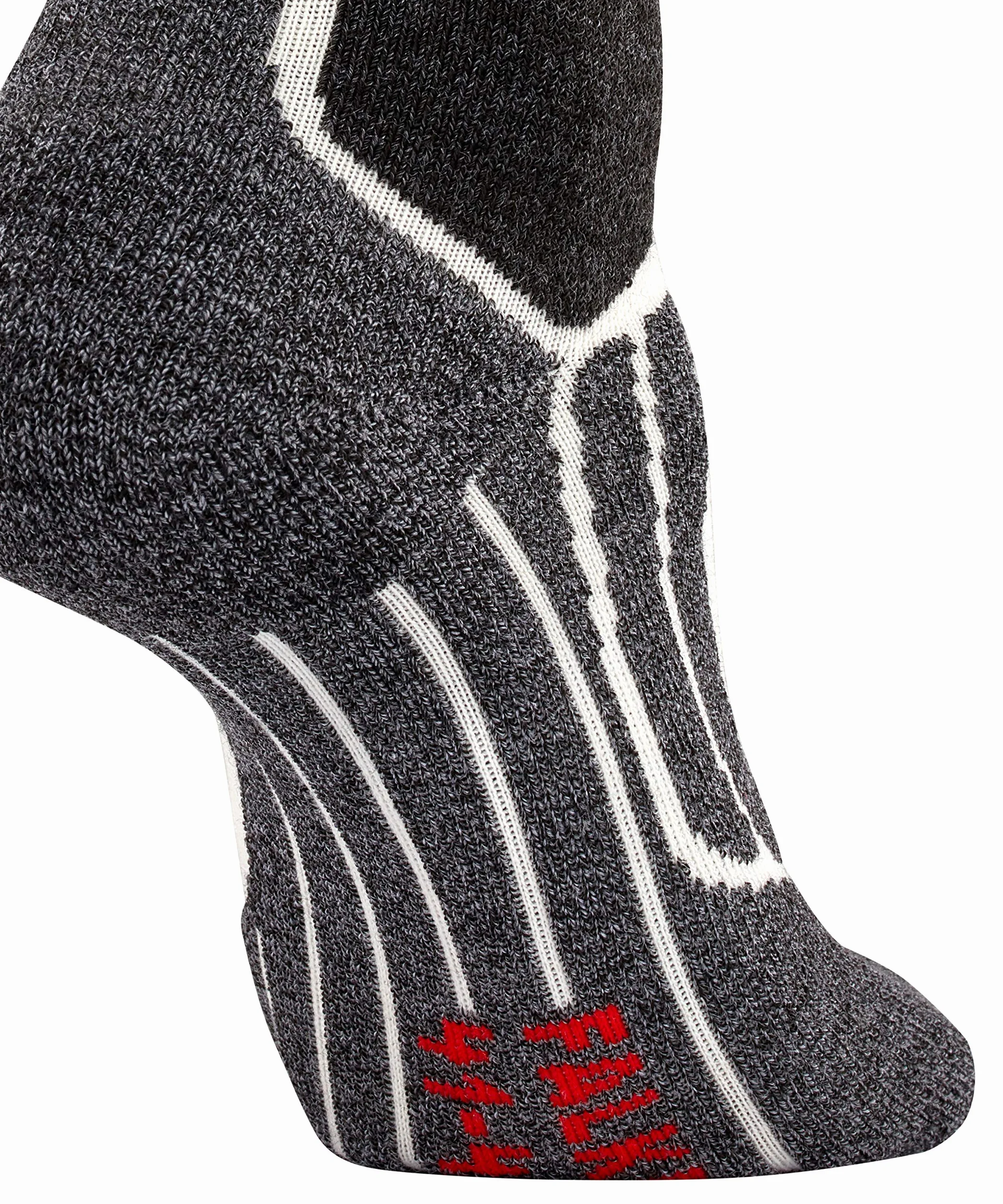 FALKE Kobiety Skarpety narciarskie SK2 Intermediate W Kh Wełna ciepłe grube 1 Para, Biały Off-White 2040, 39-40