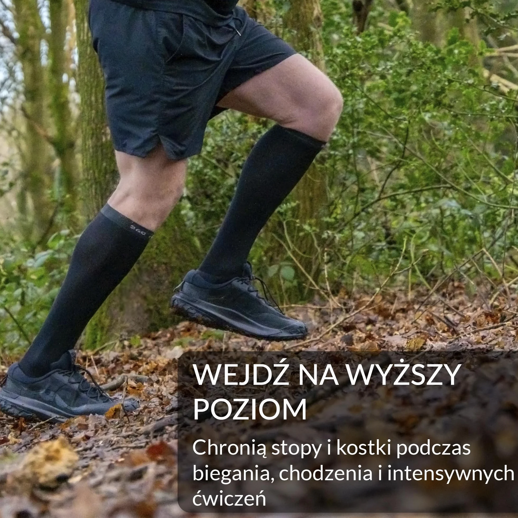 360 Relief Sportowe Skarpety Kompresyjne dla męskie i damskie - Skarpety Wspierające klasy 1 do biegania, samolotu, latania, siłowni - Skarpety Uciskowe 15-20 mmHg z siateczką do prania