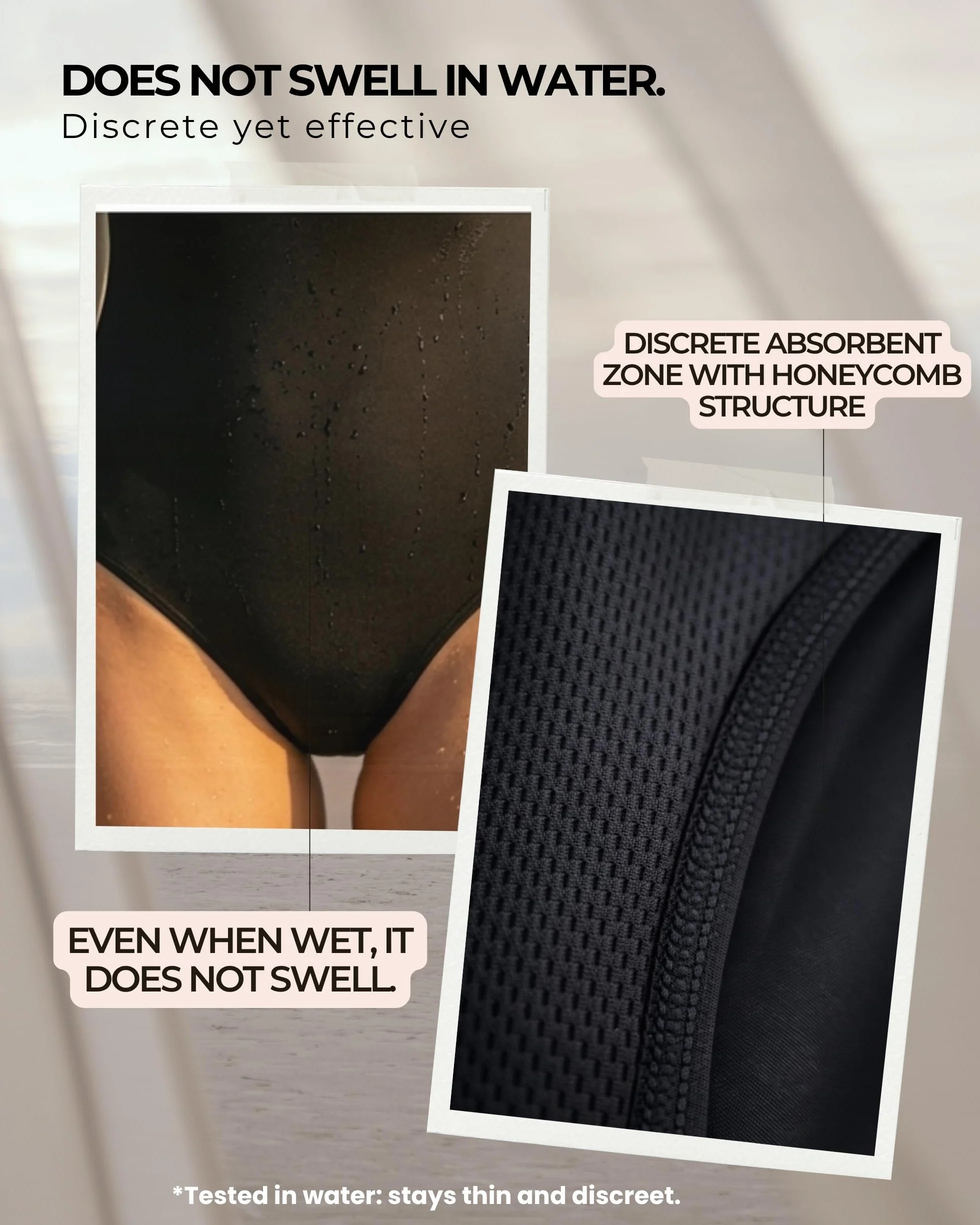 Jednoczęściowy Strój Kąpielowy Menstruacyjny dla Kobiet, Nastolatek i Dziewczynek | Technologia AquaSecure | Lekki i Średni Przepływ | Ochrona UV | Szybkoschnący, Modelujący | Basen i Plaża | OEKO-TEX