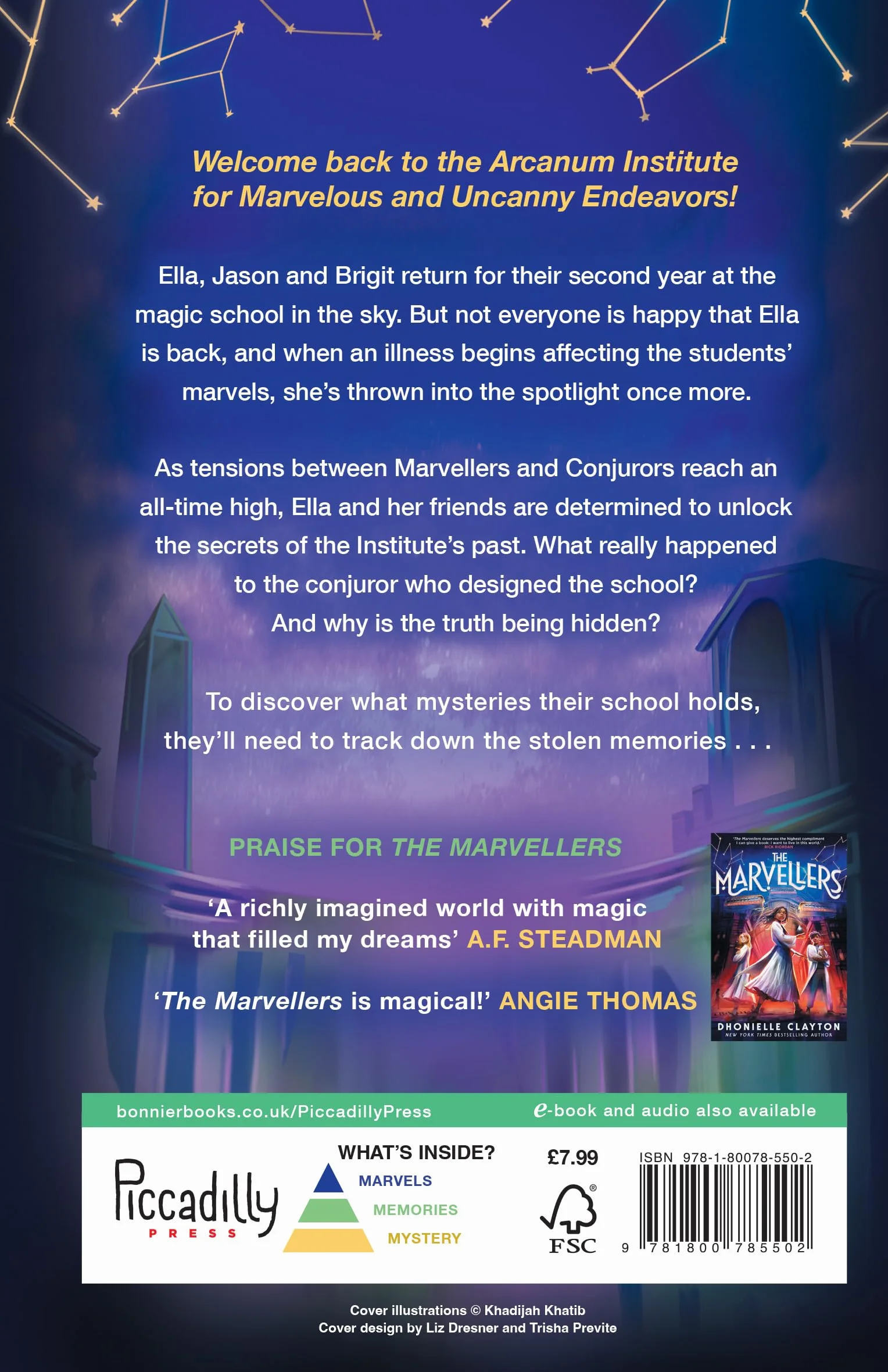 The Memory Thieves (The Marvellers 2): sequel to the magical fantasy adventure!