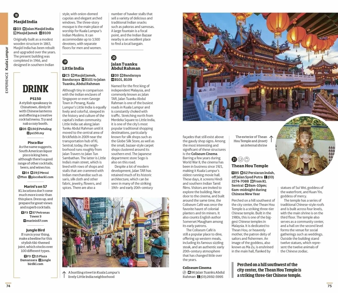 DK Malaysia and Singapore: Must-See Sights. Culture & History. Detailed Maps & Tours. Covers Kuala Lumpur, Penang, & more