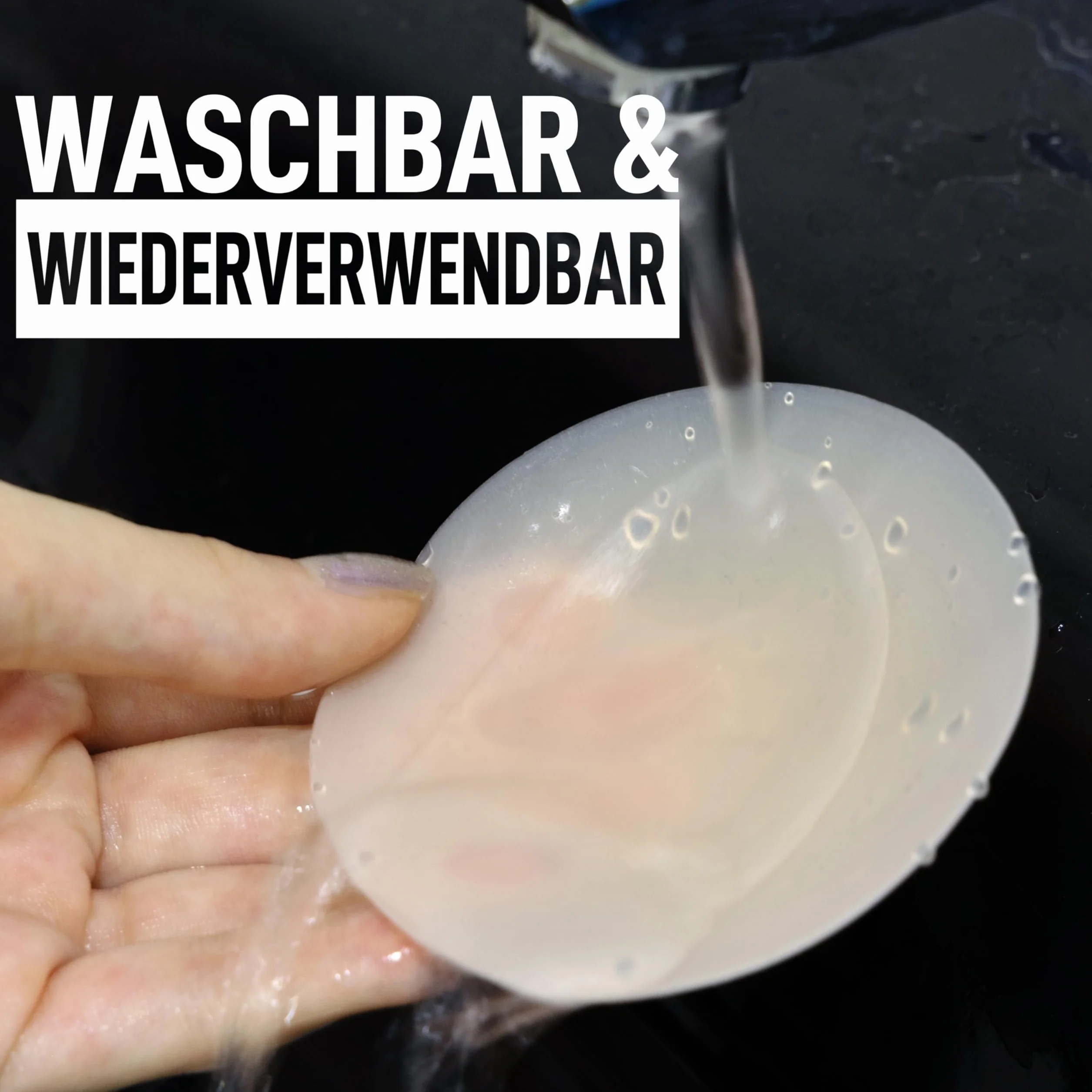 Podkładki na sutki [3 pary] | Samoprzylepne nakładki na sutki dla kobiet - wielokrotnego użytku i zmywalne z hipoalergicznego silikonu [8 cm] | Podkładki na sutki wielokrotnego użytku, beżowe
