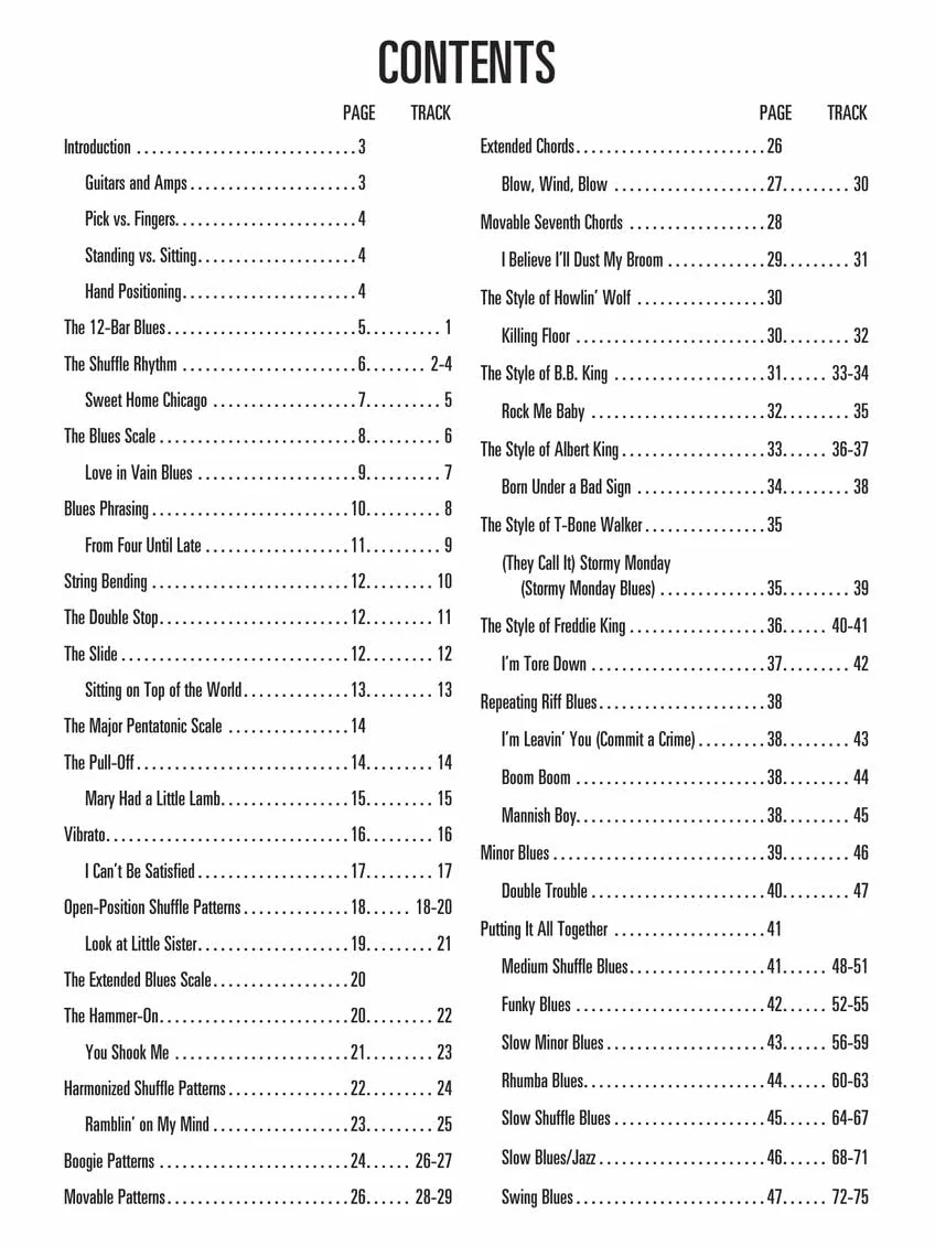 Hal leonard guitar method: blues guitar guitare +cd