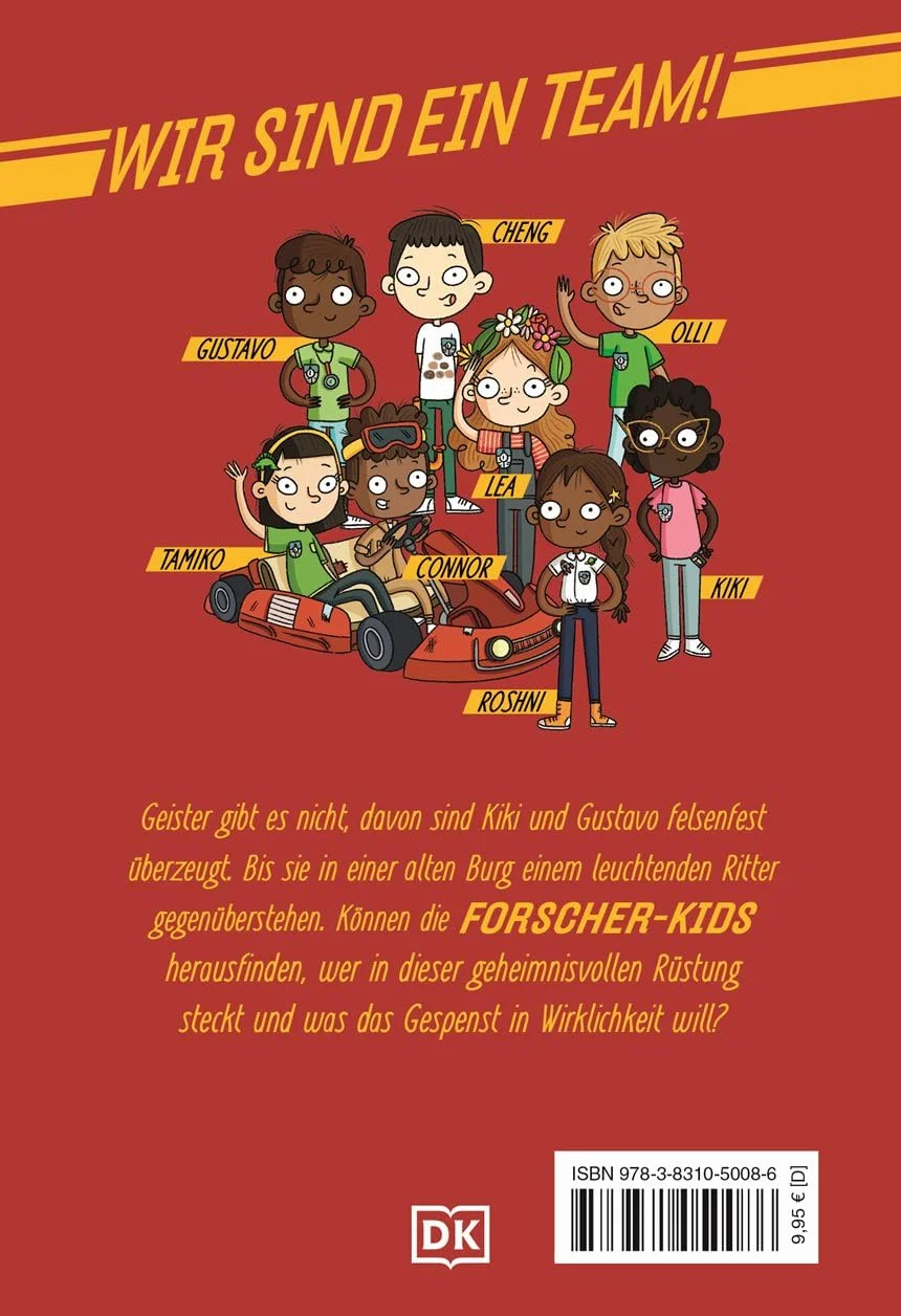 Ein Fall für die Forscher-Kids 10. Spuk auf der Ritterburg: Eine Abenteuergeschichte voller Action, Magie und spannendem Wissen. Für Kinder ab 7 Jahren