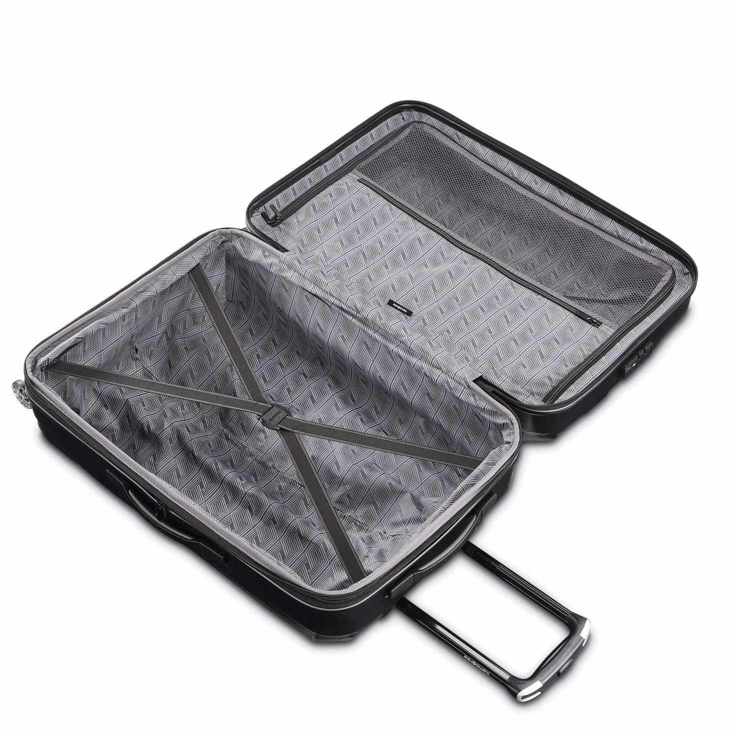 Samsonite Centric 2 Hardside rozkładany bagaż z kołami obrotowymi, Czarny, 3-Piece Set (20/24/28), Centric 2 Hardside Rozszerzalny Bagaż Z Spinnerami
