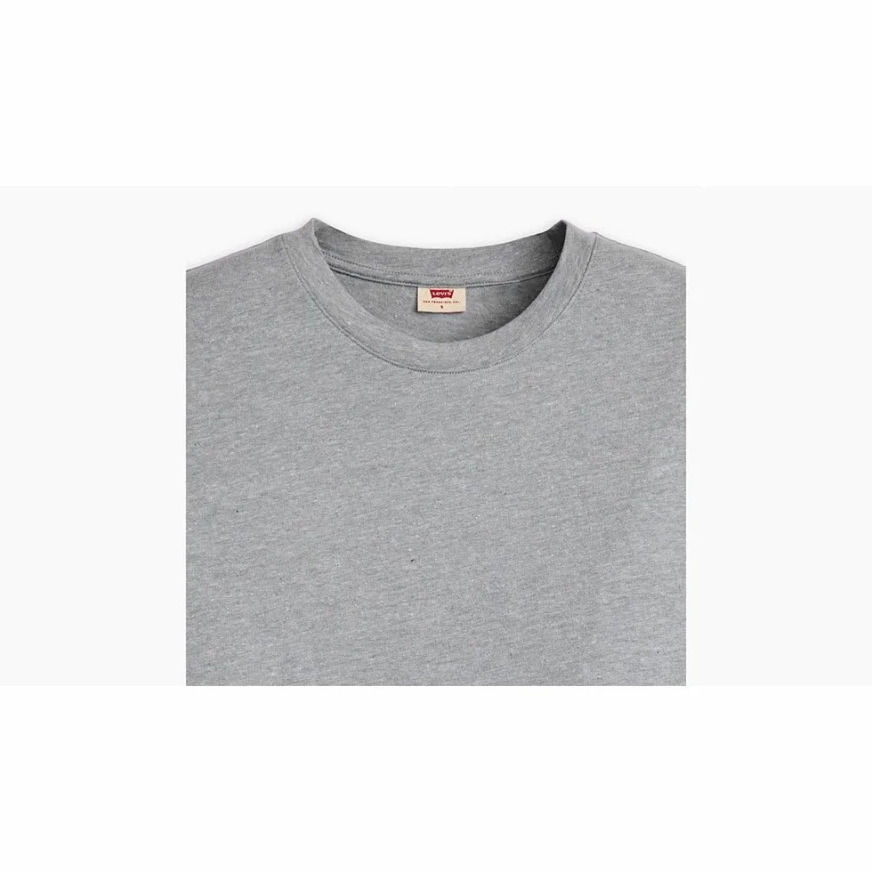 Levi's Boxy Tank Triblend Header Gray Garment D, Triblend Header Gray, L