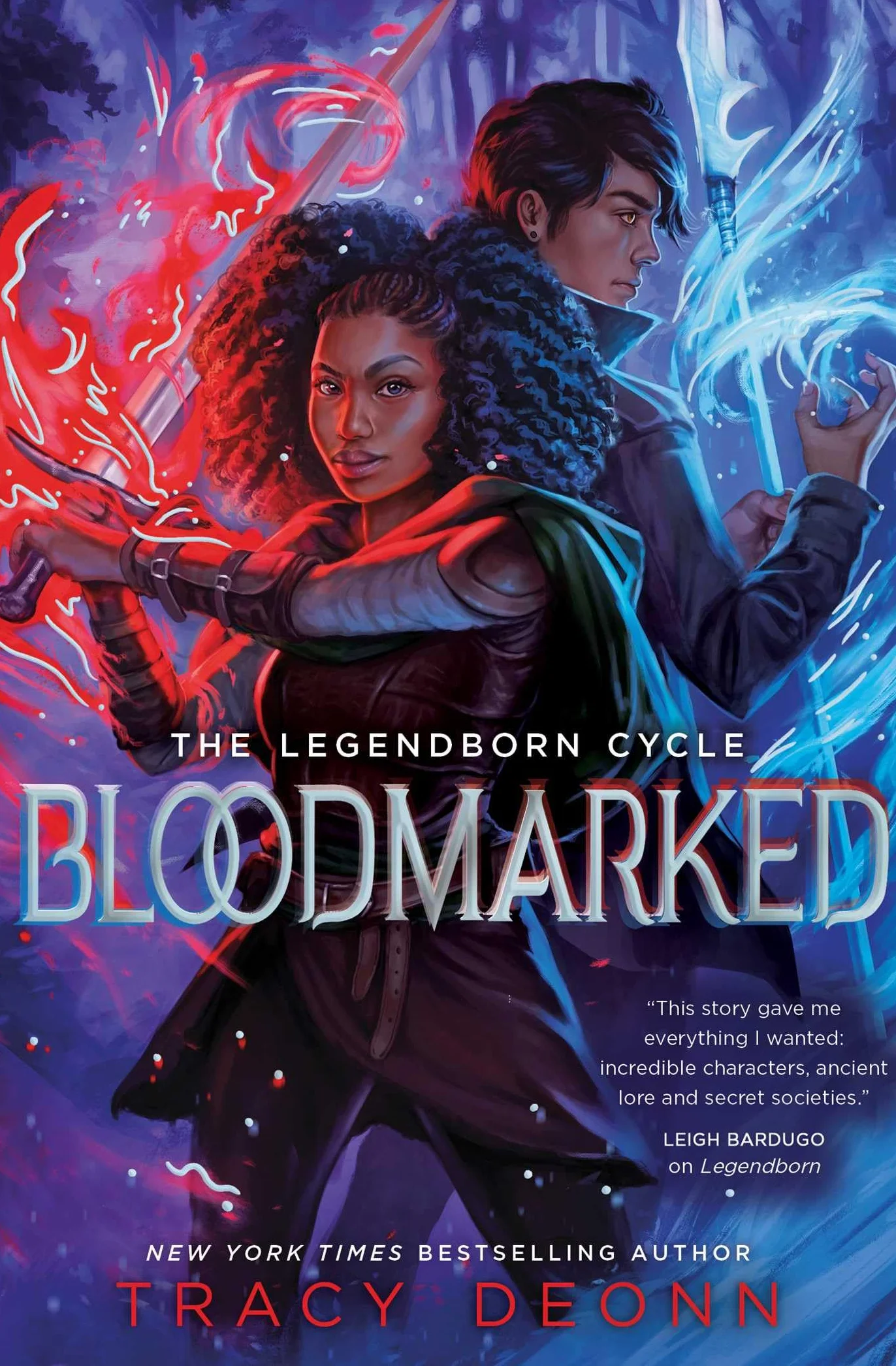 Bloodmarked: TikTok made me buy it! The powerful sequel to New York Times bestseller Legendborn: 2