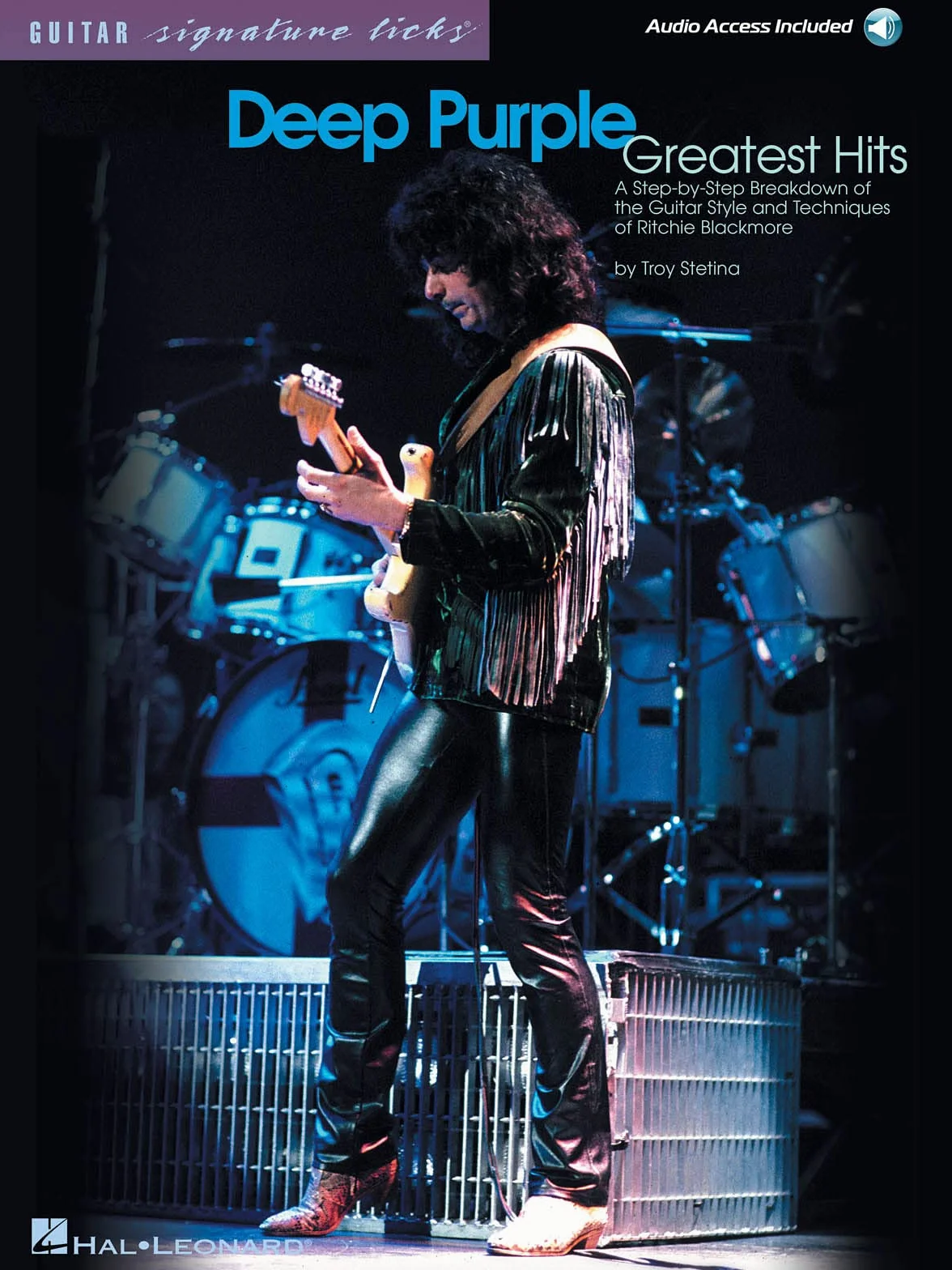 Deep purple - greatest hits guitare +cd: A Step-By-Step Breakdown of the Guitar Style and Techniques of Ritchie Blackmore