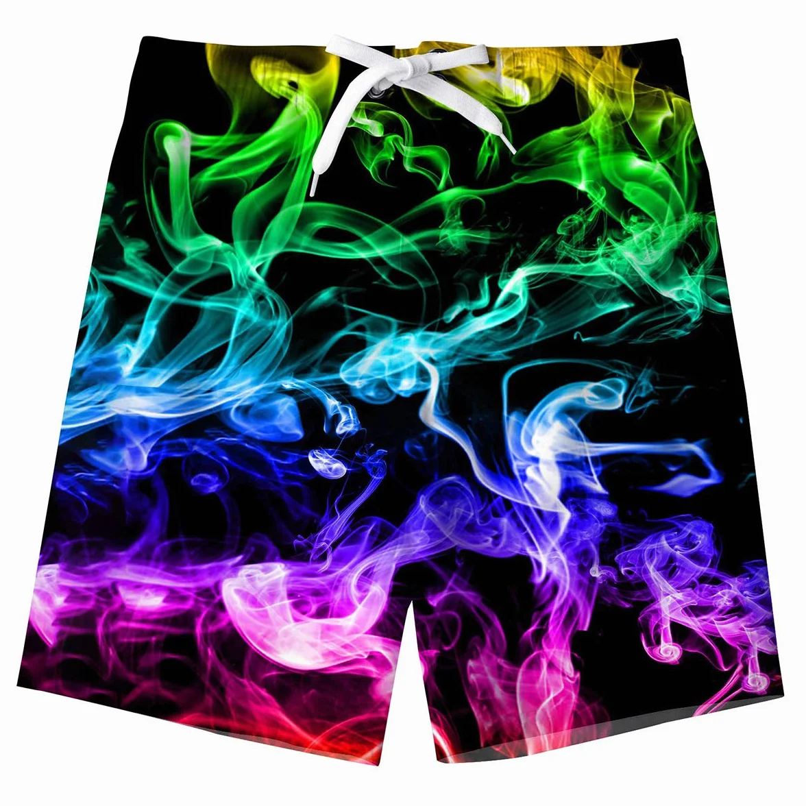 Freshhoodies Spodenki chłopięce kostium chłopca pływanie szorty dla dzieci fajne śmieszne 3D z nadrukiem Boardshorts, 5-14 lat