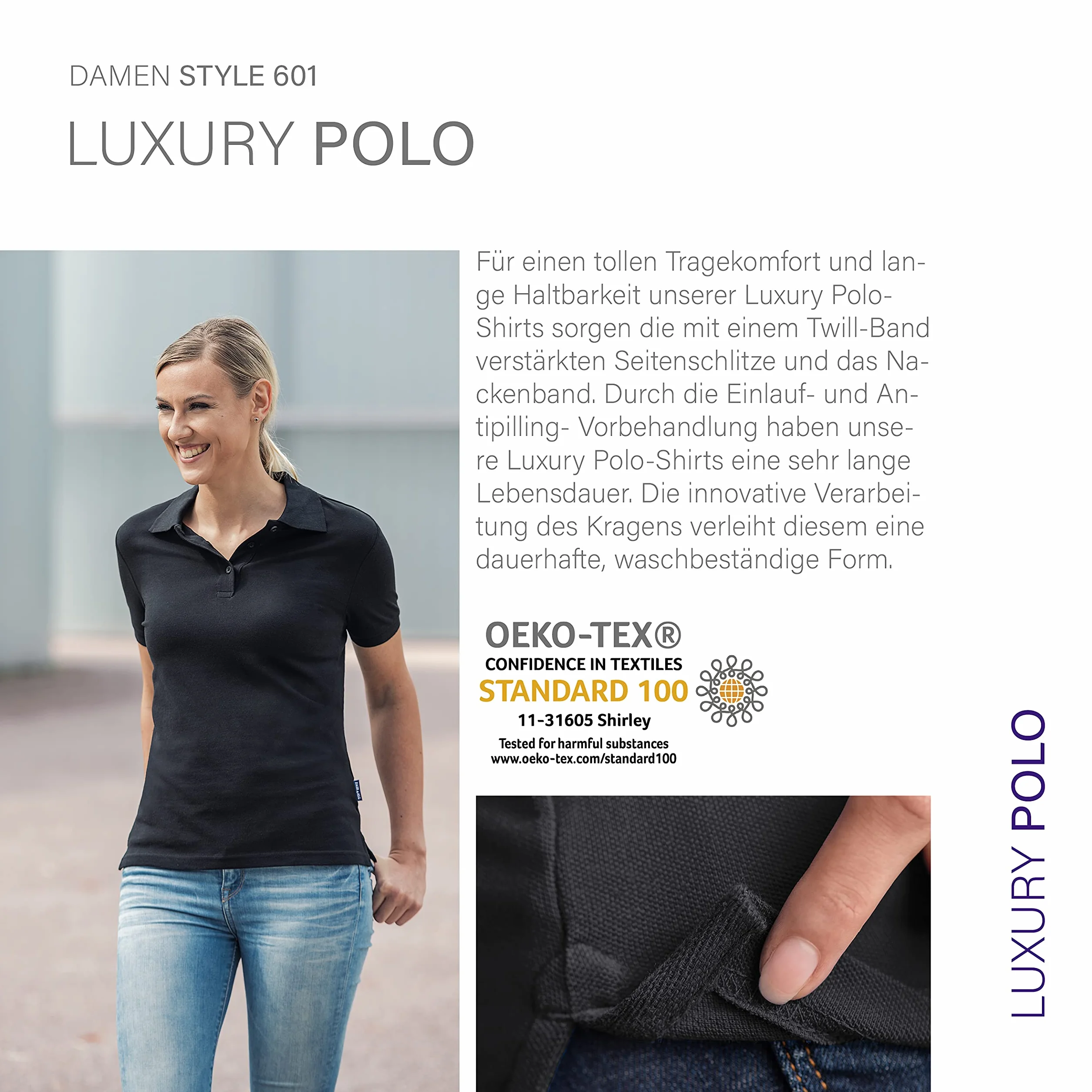 HRM Koszulka polo Kobiety Luxury W