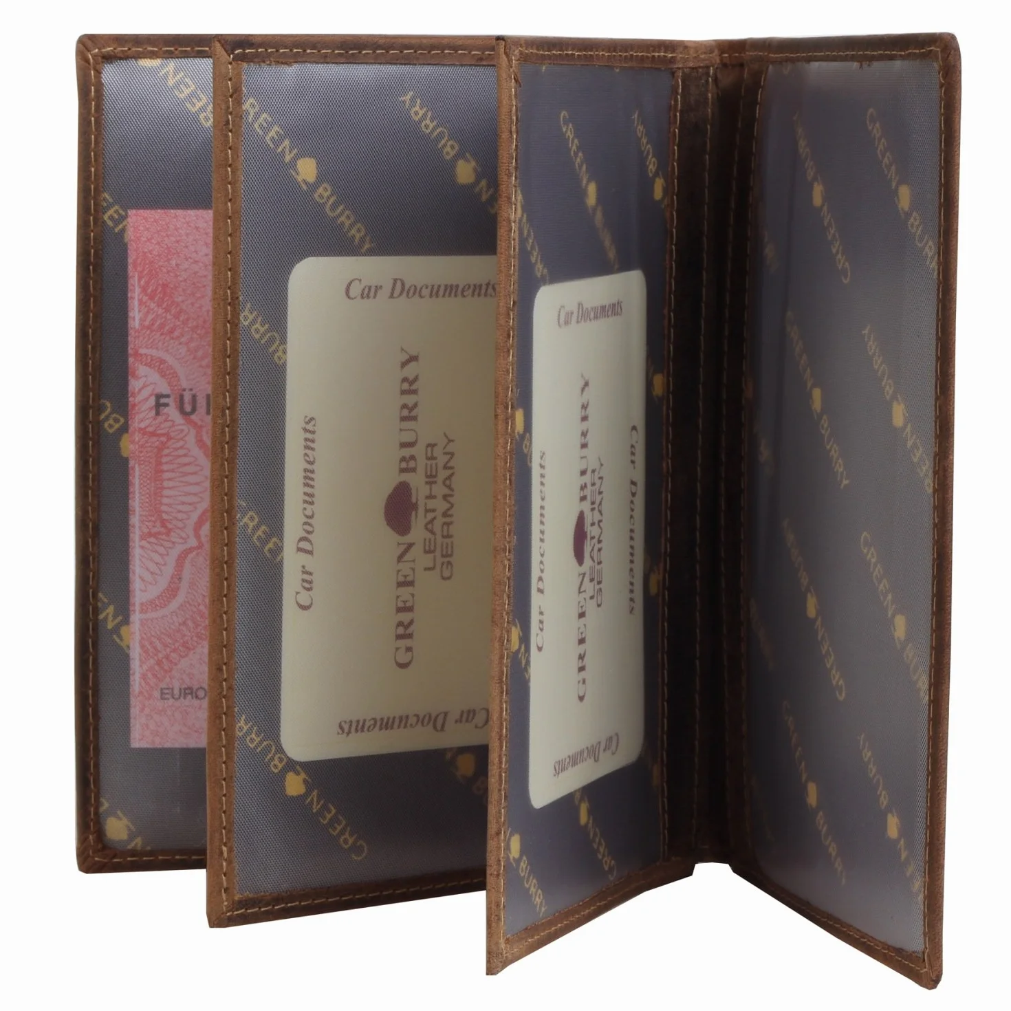 Greenburry Vintage etui na dokumenty skóra 12 cm