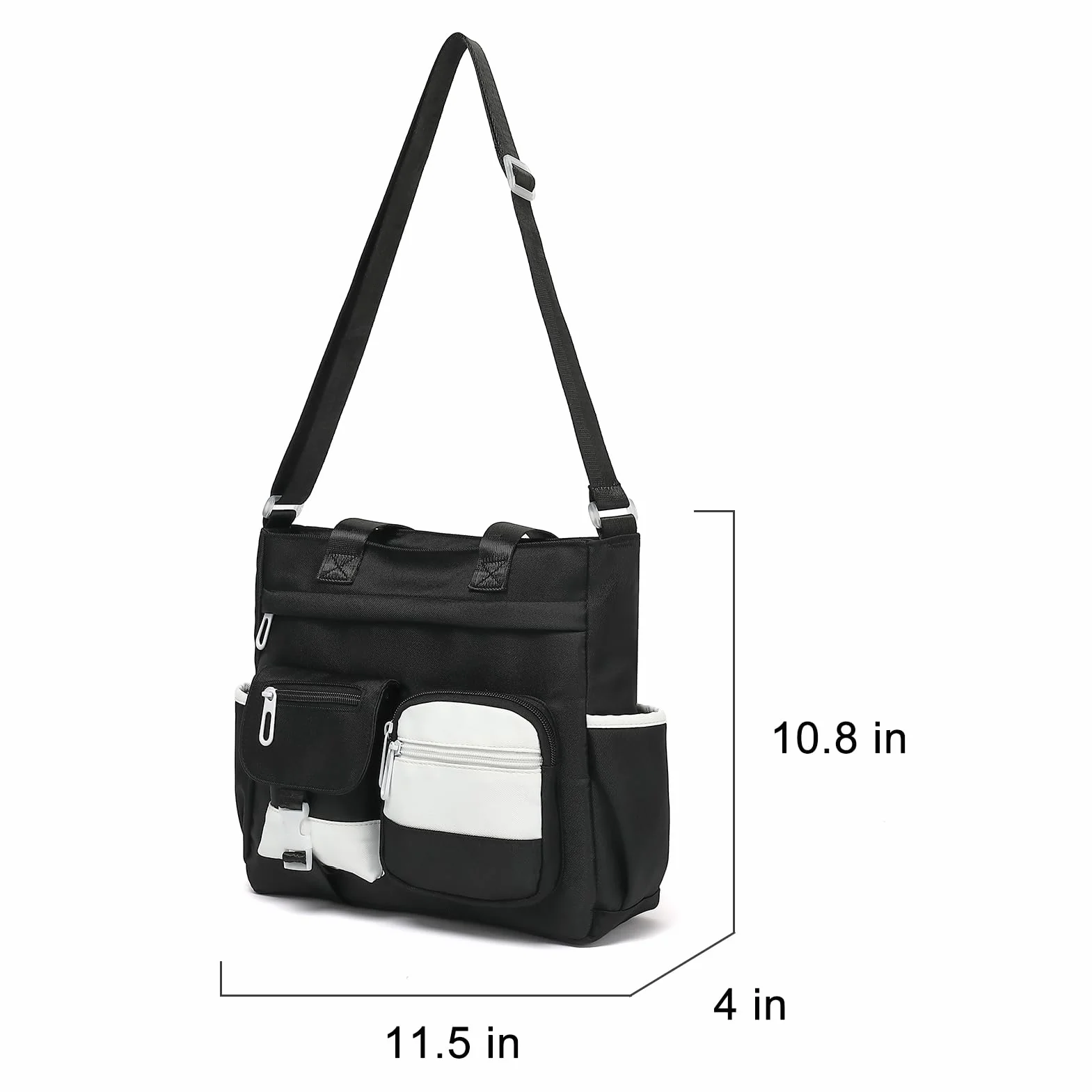 Phaoullzon Urocza torba crossbody dla nastolatek kawaii listonoszka torebka nylonowe torby na ramię