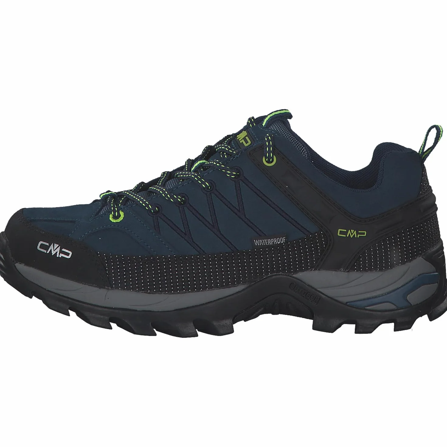 CMP Męskie półbuty trekkingowe Rigel Low, niebieski - niebieski - 42 EU