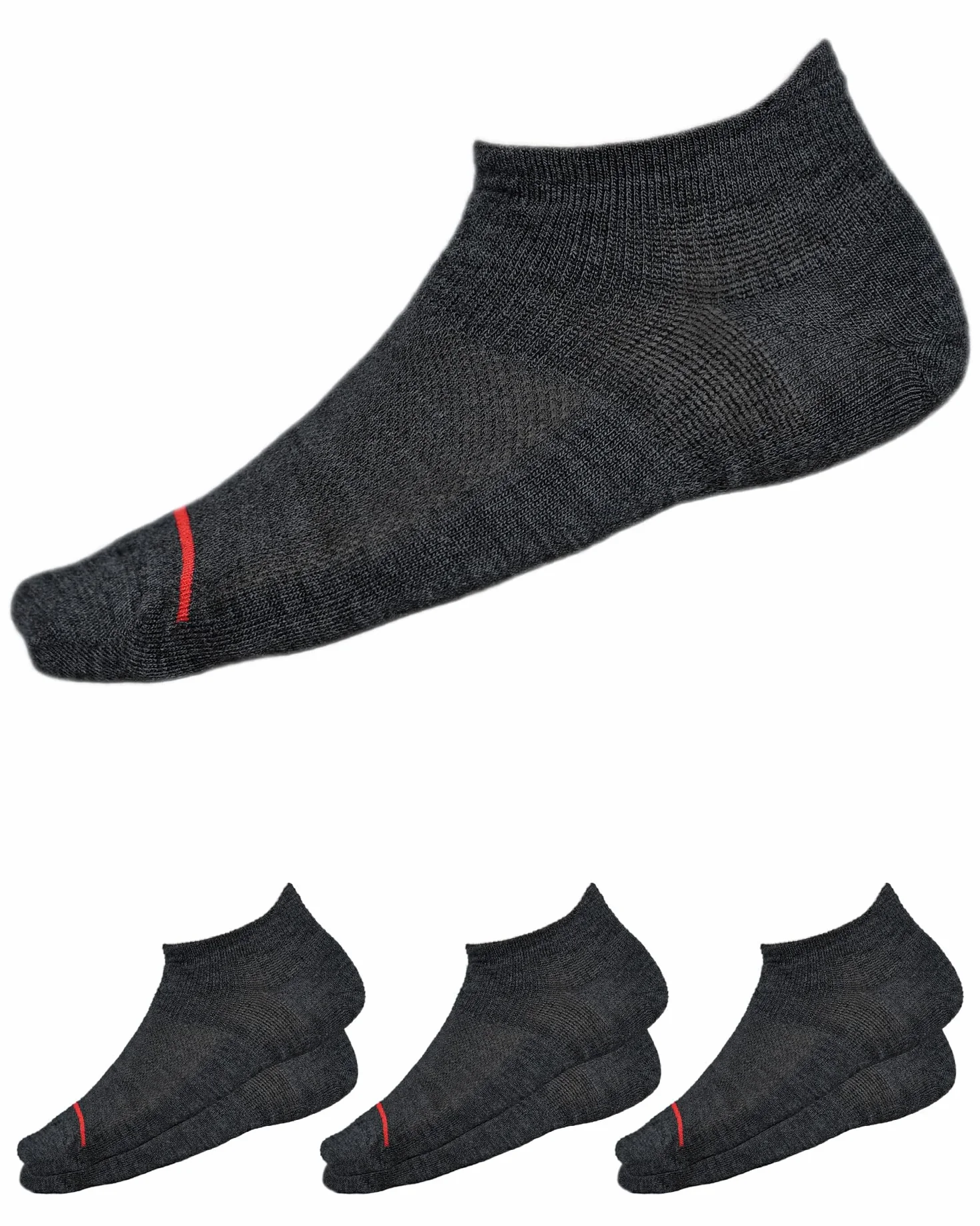 VITSOCKS Skarpety z WEŁNY MERINO Krótkie do Kostek Damskie (3 PARY) Całoroczne Wygodne