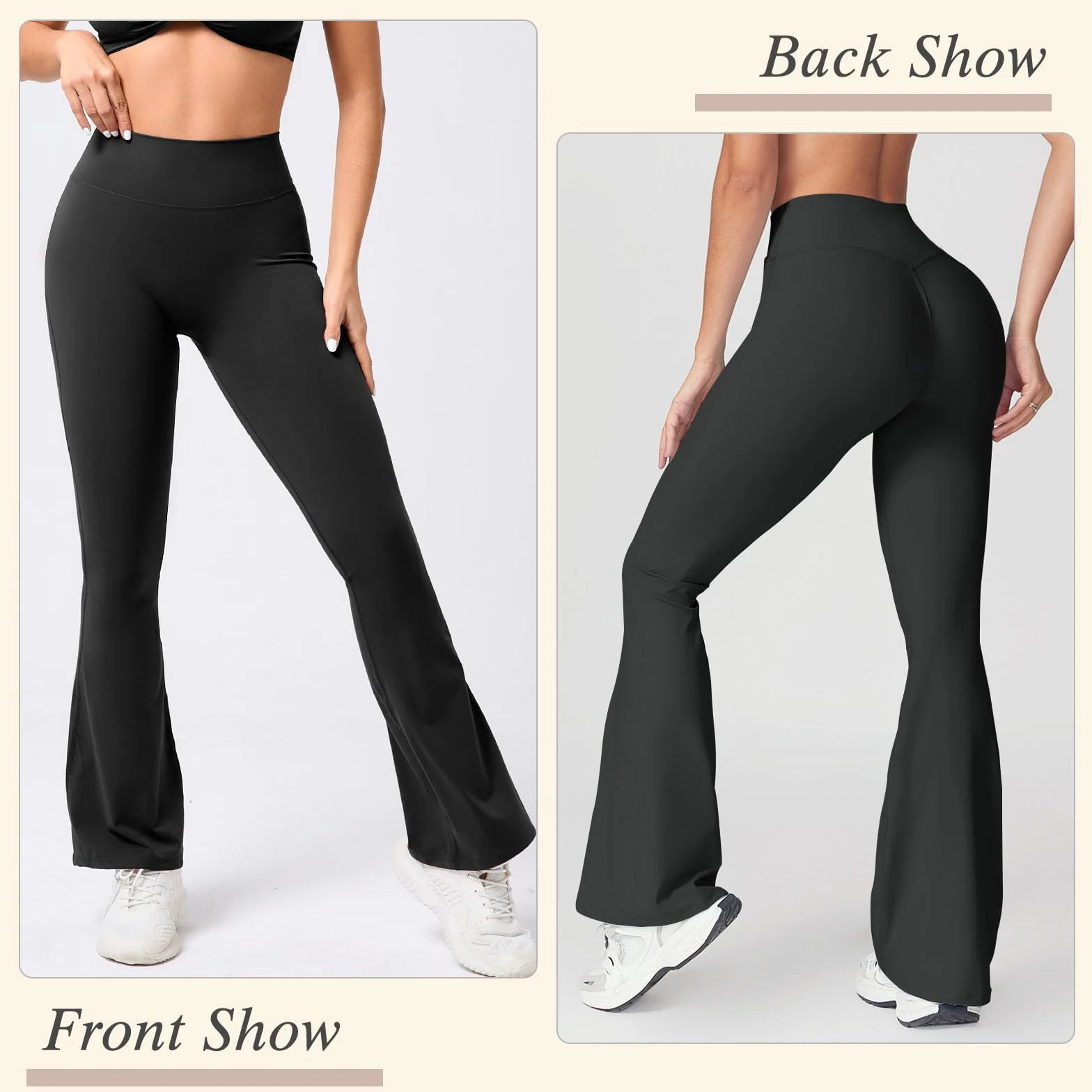 Damskie spodnie do jogi Legginsy łapowe damskie z wysokim stanem Pantajazz Legginsy do jogi Pilates Taniec sportowy Fitness Casual Siłownia Trening