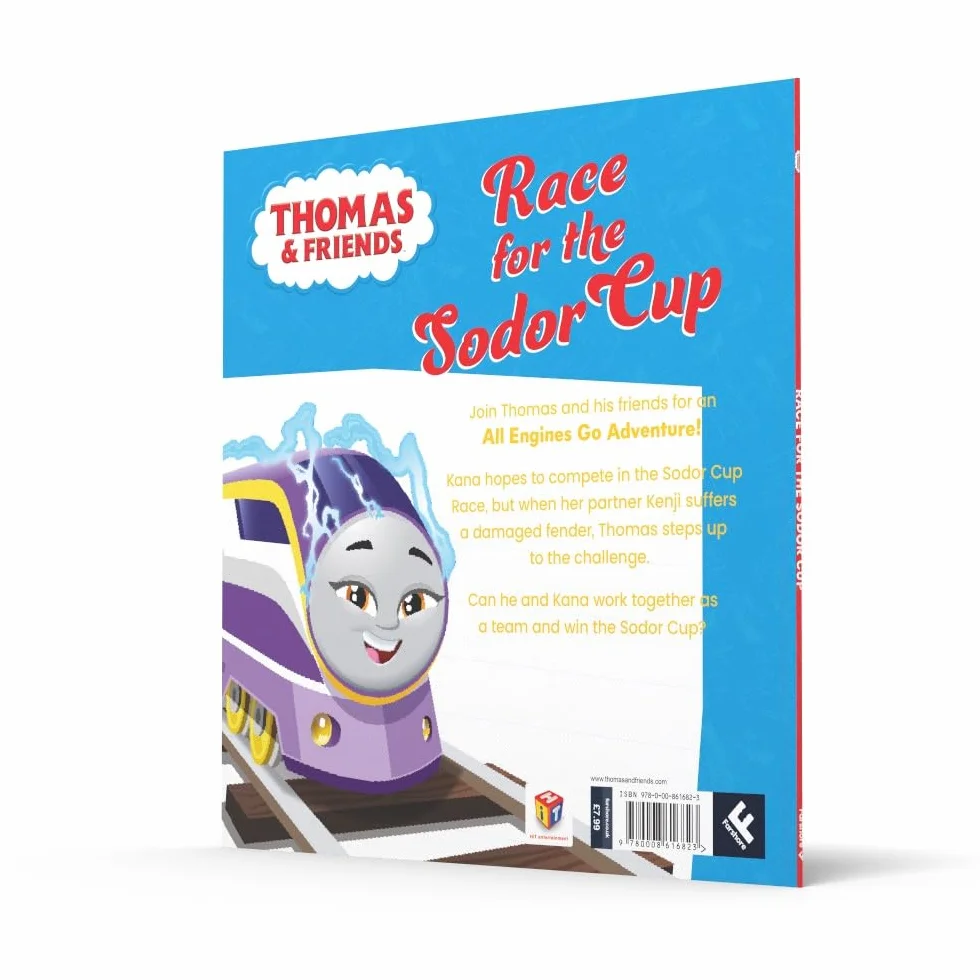Thomas and Friends: Race for the Sodor Cup: A wonderful illustrated storybook for reading with young Thomas fans aged 2, 3, 4, 5 years old