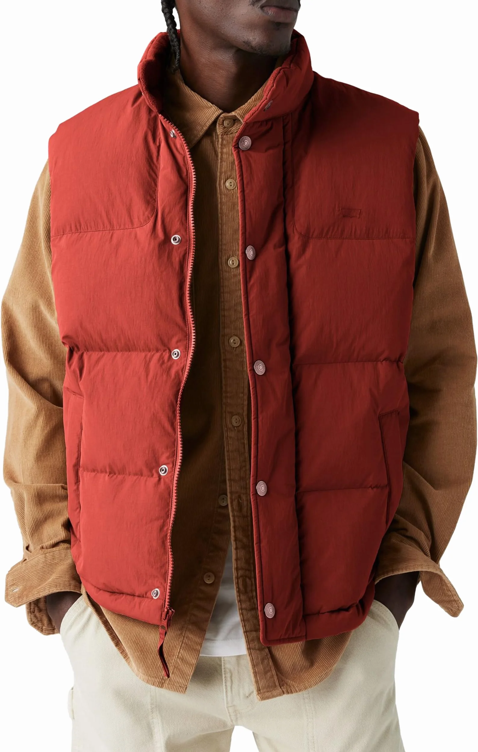 Levi's Rockridge Vest Russet Brown, russet brown, S