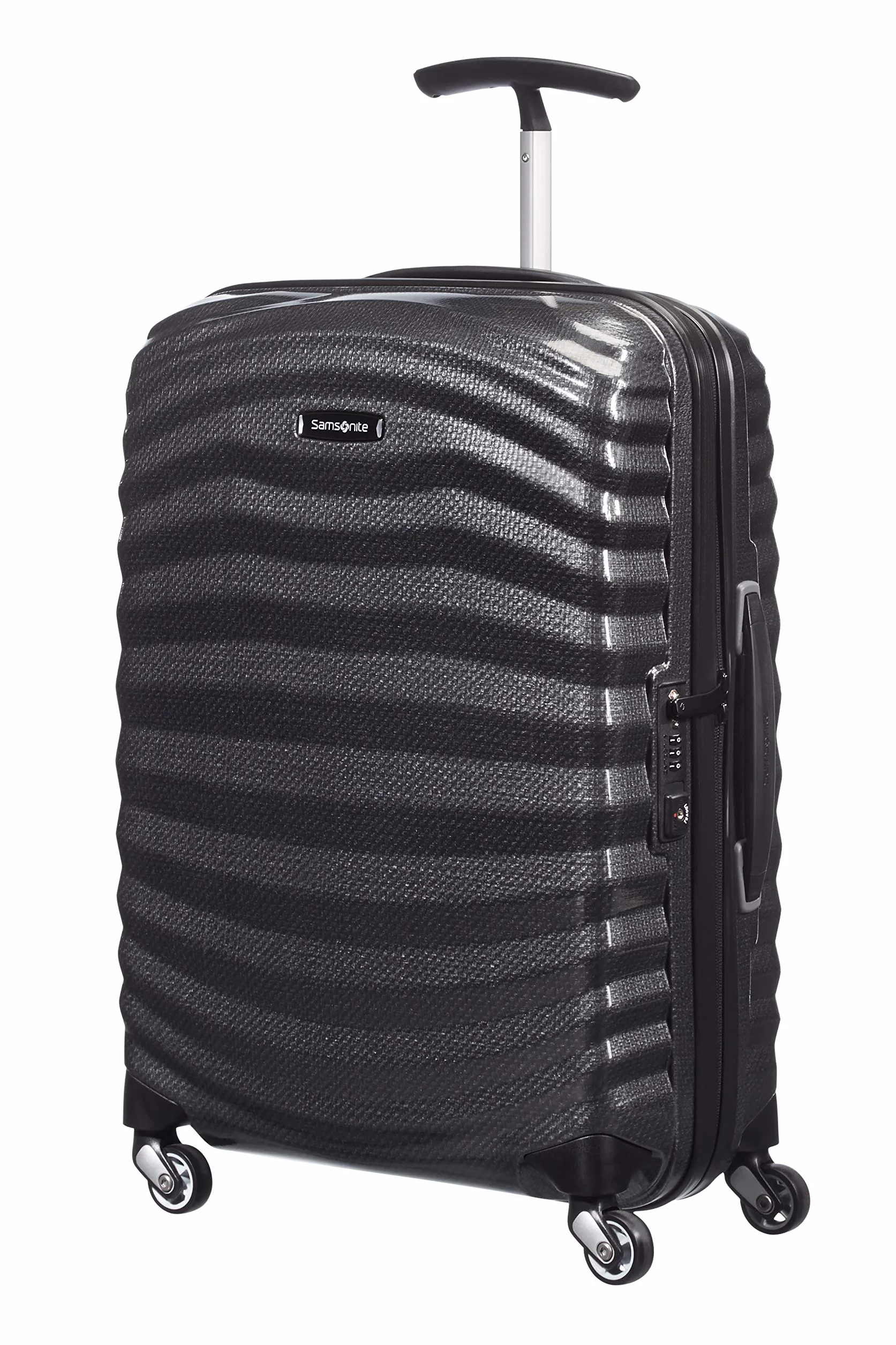 Samsonite Lite -Shock - Spinner S walizka, 55 cm, 36 L, czarny (czarny)