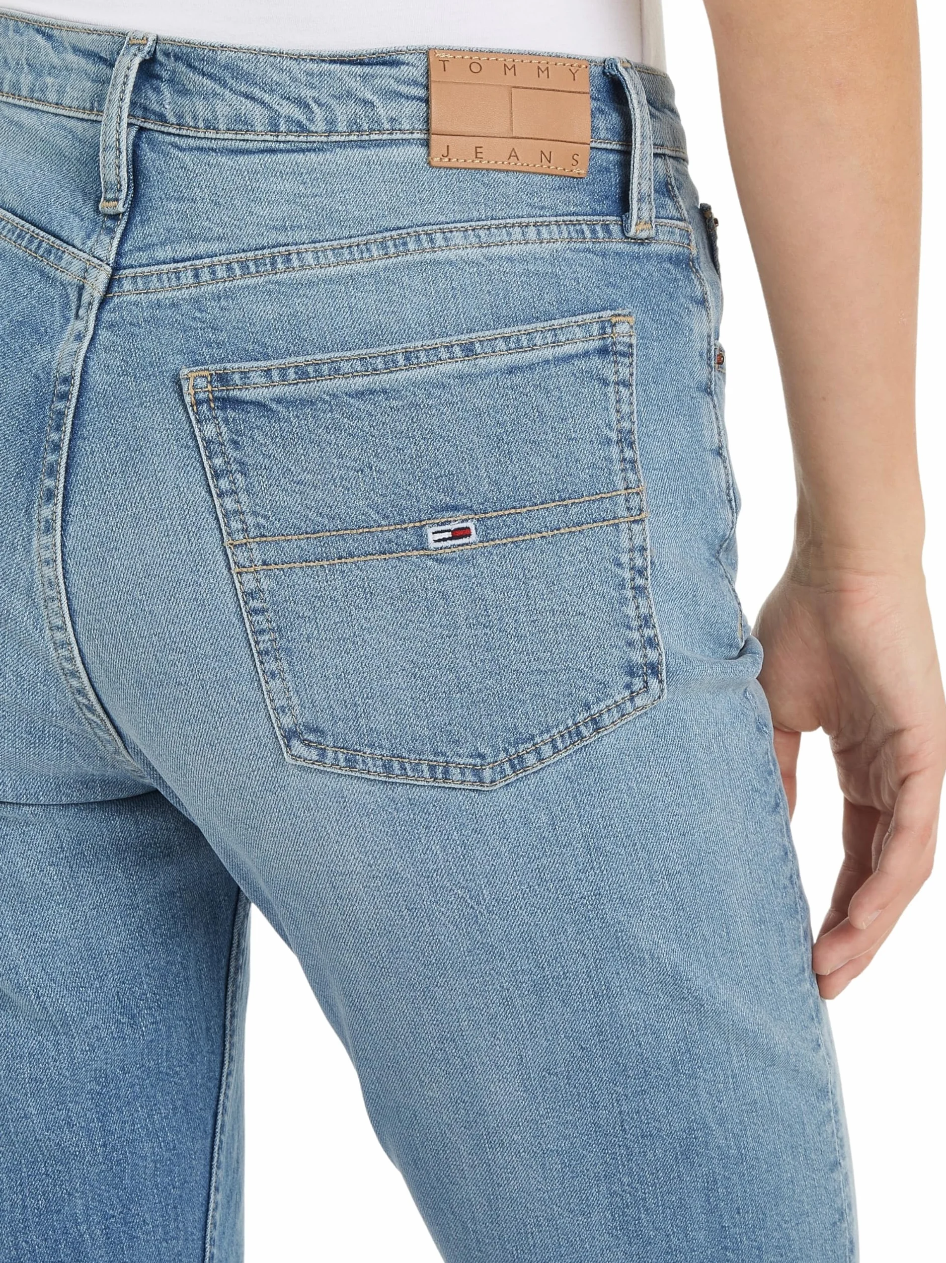 Tommy Jeans Izzie Hgh Sl Ank Bh5131 Dw0dw17603 - Spodnie jeansowe Kobiety