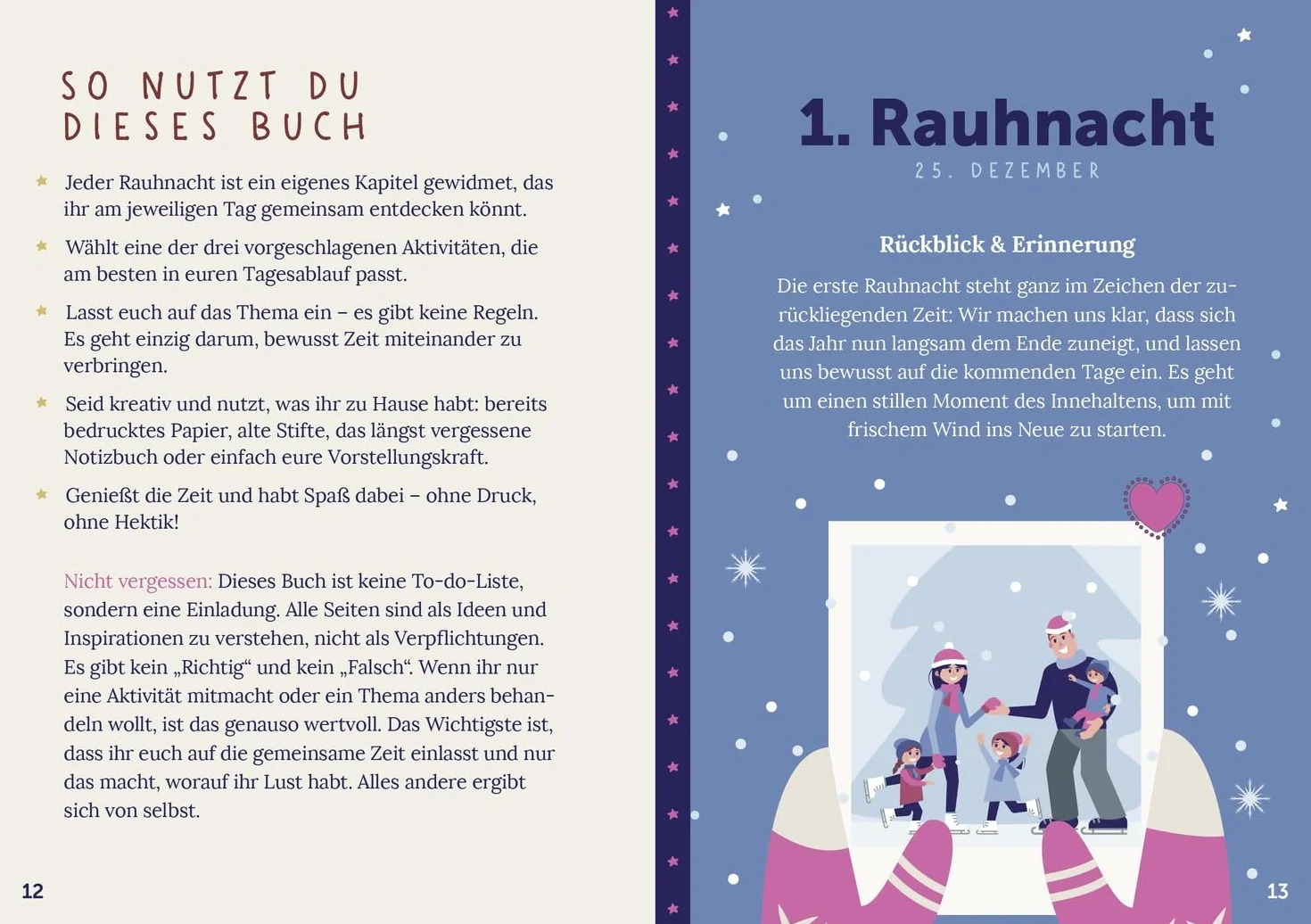 Magische Rauhnächte mit Kindern: Impulse, Ideen und Rituale für eine gemeinsame Familienzeit