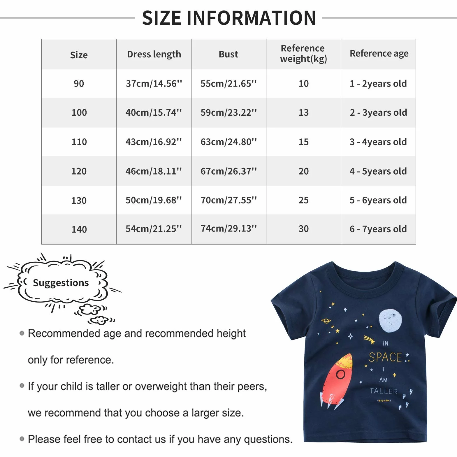 T-shirt dziecięcy, bawełniany, z uroczym wzorem zwierzęcym z kreskówek, uniseks, dla dzieci w wieku 1-7 lat
