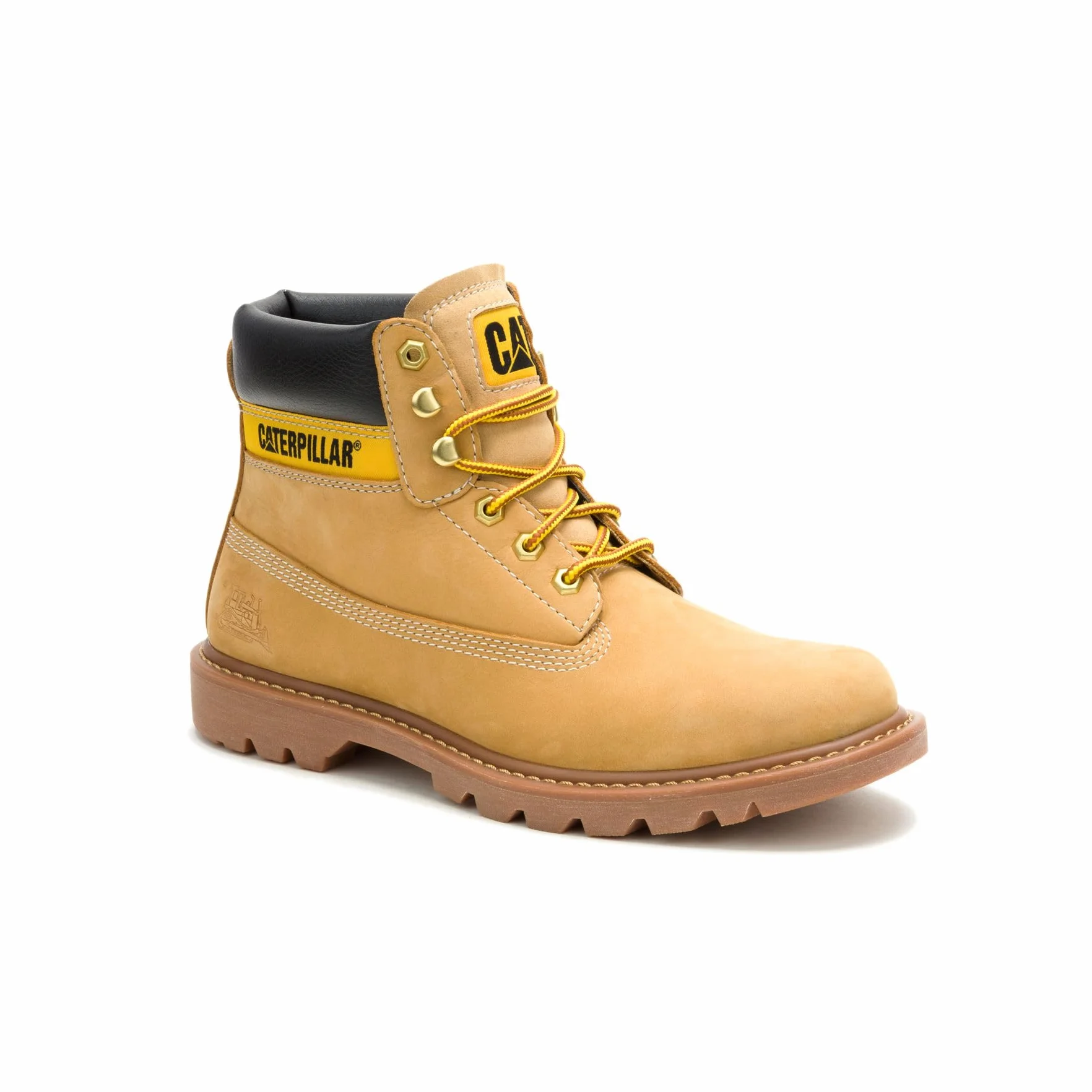 Cat erpillar Colorado 2.0 Tractor skórzane męskie buty miodowe