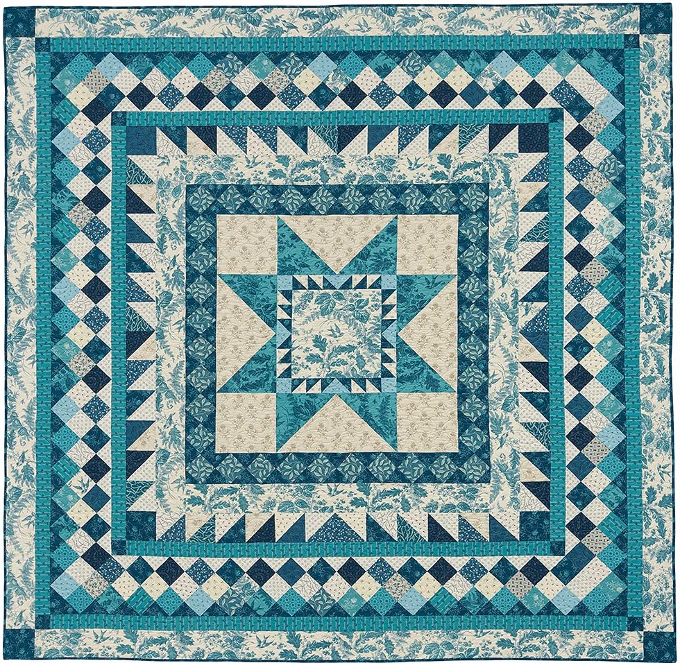 A Season in Blue: 16 Quilt Patterns and a Cozy Cabin Full of Inspiration