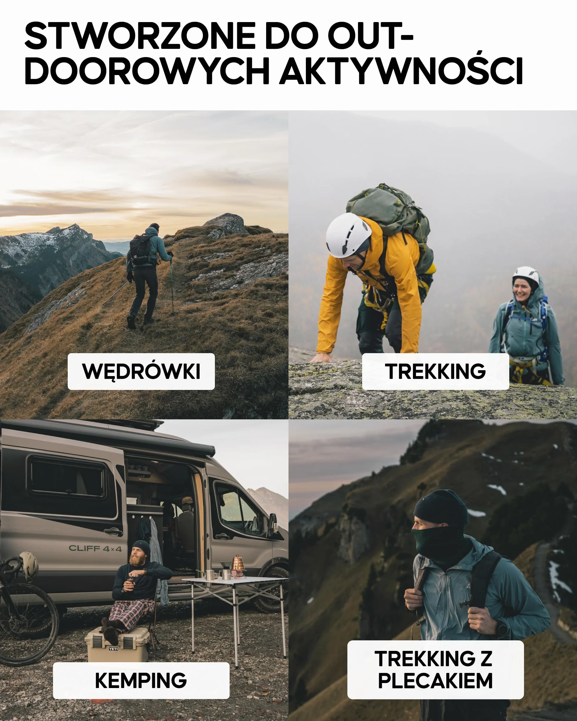 DANISH ENDURANCE Skarpety Liner Merino, Cienkie Skarpety Trekkingowe Zapobiegające Pęcherzom, Oddychające, dla Mężczyzn i Kobiet, Unisex, 2 lub 4-Pak