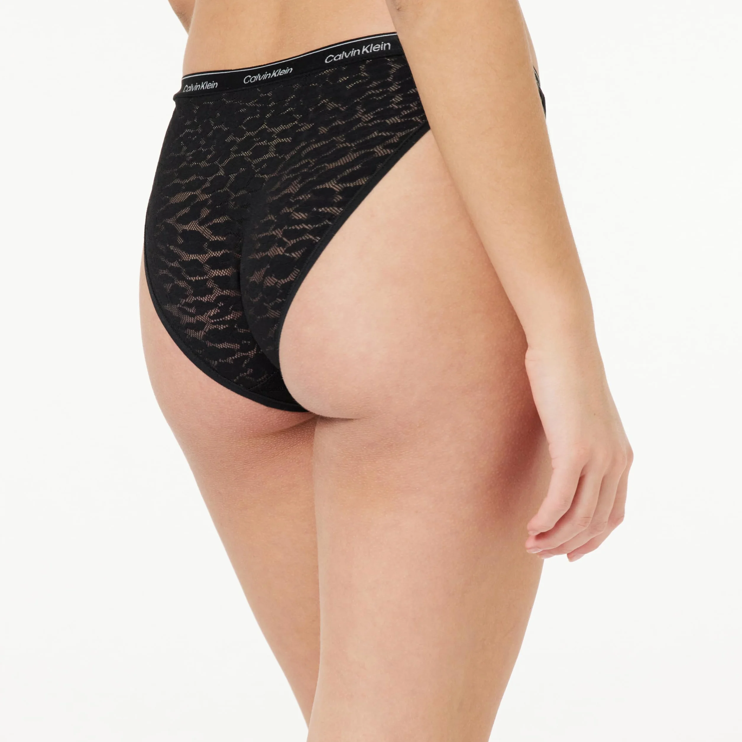 Calvin Klein Majtki bikini damskie, Czarny (czarny/czarny/czarny), M