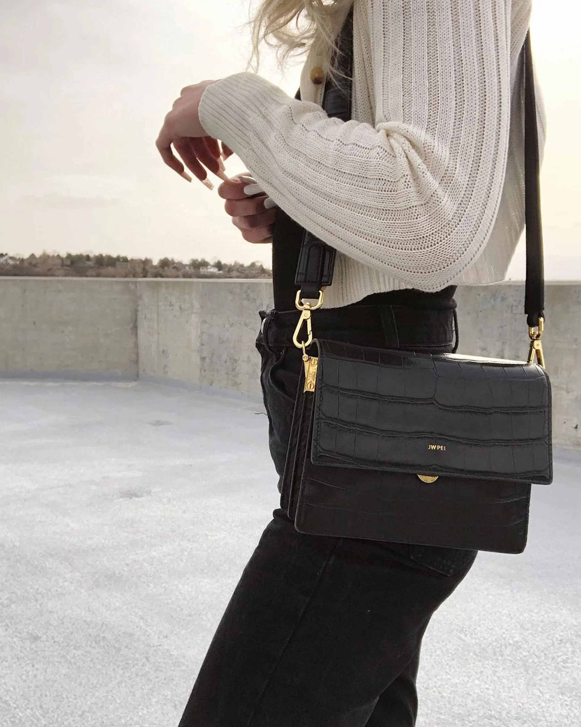 JW PEI Damskie mini Flap Crossbody